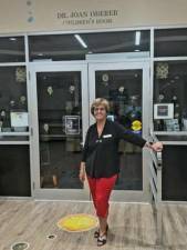 The Children’s Room of the West Milford Township Public Library recently was named for Joan Oberer, who served 20 years on the library’s board of trustees. (Photos provided)