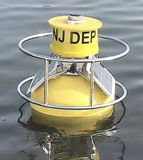 An example of a harmful algal bloom monitoring buoy.