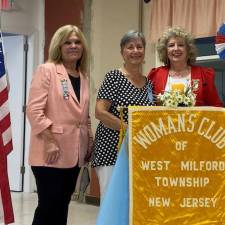 Dianna Varga, left, president of the Woman’s Club of West Milford, and Tina Ree, membership chairwoman, welcome Joan Gilberti, a new member. The New Jersey State Federation of Woman’s Clubs of the Ramapo District is actively looking for women to join their local club. For information, call Ree at 201-675-3527 or send email to womanclubwestmilford@gmail.com (Photo provided)