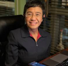 Crusading Philippino-American journalist Maria Angelita Ressa, a winner of the Nobel Peace Prize, has connections to Orange County - her siblings all graduated from Monroe-Woodbury High School.