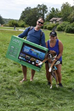 This dog owner took home a big prize.