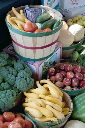 the West Milford Farmer’s Market is open from 3 to 7 p.m. every Wednesday now through October at the West Milford Presbyterian Church at 1452 Union Valley Road. Photo illustration.