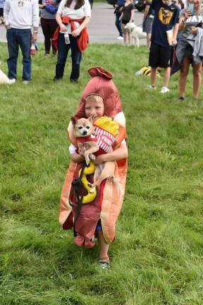 Many people came in costumes and sometimes their dogs did too. (Photos provided)