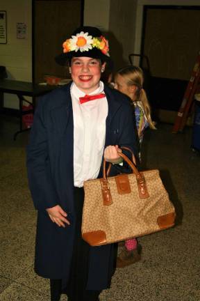 Molly Kane, 11, dresses up as Disney&#x2019;s classic &#x201c;Mary Poppins&#x201d; at Spooktacular on Saturday.