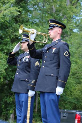 A fitting farewell for an American patriot The American Legion blew Taps for the veteran.