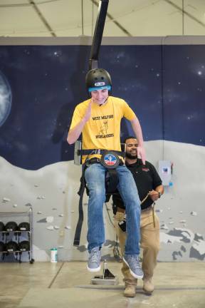 An out-of-this world experience Alexander Metcalf went for a moon walk on day three of week 2 (March 7) at the Honeywell Leadership Challenge Academy (HLCA) at the U.S. Space & Rocket Center in Huntsville, Alabama.