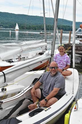 Regatta features strong competition Ryan Flack with his 12-year-old daughter, Emma, of the Lake Fenton Sailing Club in Fenton, Mich., won the Rebel 2025 National Championship Regatta.