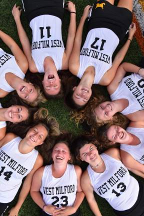 Once a Highlander, always a Highlander: The nine seniors on the West Milford Varsity Field Hockey team that went 13-7 on the season.