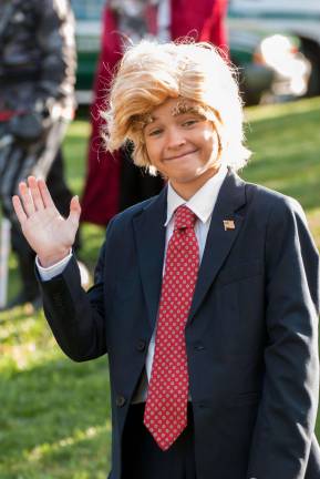 Taking a day off from the campaign trail, &quot;Donald Trump&quot; stopped by West Milford.