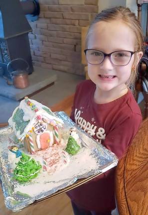Gingerbread houses delight the judges Abigail McCormick, honorable mention, ages 6-8