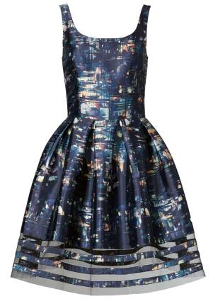 Rent the Runway fashion frenzy is at Woodbury Common Premium Outlets This Sachin & Babi Cityscape Dress retails for $495 and the Rent the Runway sample sale price is $50
