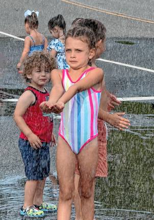 Photos: Wetdown of ladder truck in Jefferson Photos: Wetdown of ladder truck in Jefferson