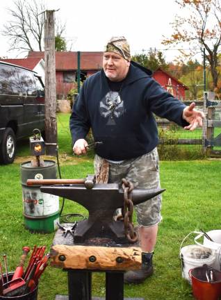 Bill Barrett describes the art of smithing.