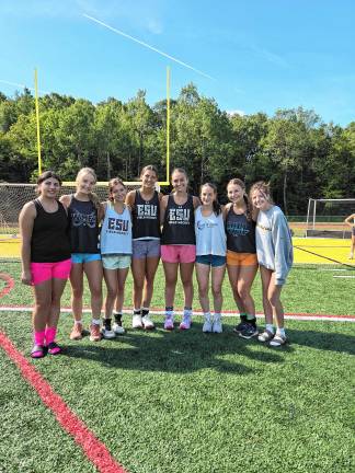 Team continues chasing county crown Seniors on the field hockey team.