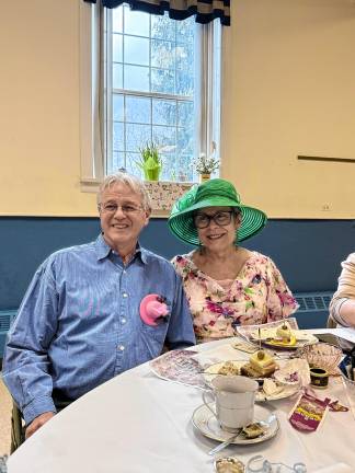 Photos: Annual Tea Time fundraiser Bob and Janet Hugg.