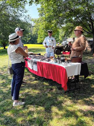 Photos: Living History Timeline & Encampment Visitors talk to re-enactors portraying figures from a variety of historic periods during the Living History Timeline & Encampment on Sunday, Aug. 3 at Ringwood Manor.