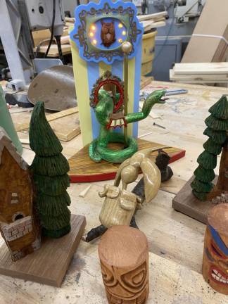 Jersey Hills Wood Carvers marks 40th year Examples of the work of the Jersey Hills Wood Carvers.