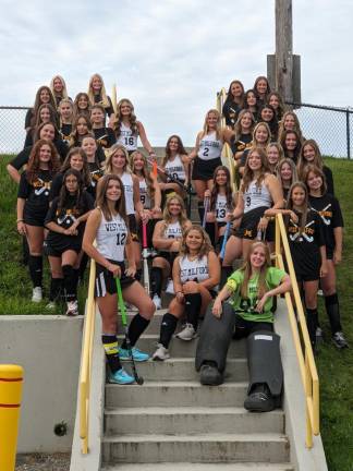 The West Milford High School field hockey team won the conference last year. (Photos by Krista Provost)