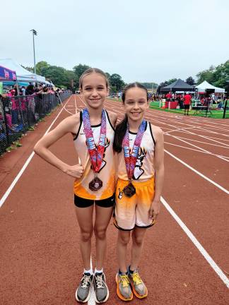 Athletes head to Junior Olympics JHC2 Chloe and Leah Barkley win medals at the AAU Region 1 Qualifier in late June in New Haven, Conn.
