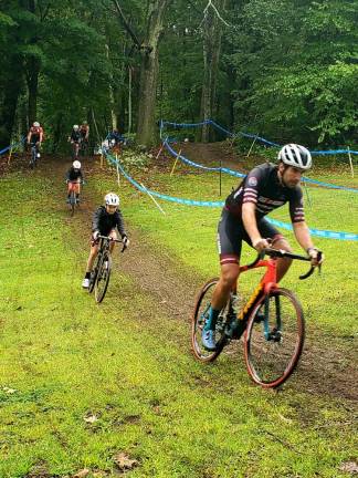 More than 225 bike racers of all ages took part in the Bubblecross race Sunday, Sept. 10 at Bubbling Springs Park. (Photos by Rich Adamonis)