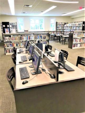 The computer area at the West Milford Library will be upgraded, thanks to a $25,000 donation from the Friends of West Milford library.