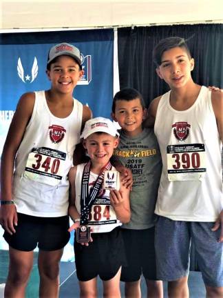 Junior Highlanders Track Club competes in national meet