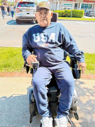 Photos: Memorial Day service and parade Theodore Adrazna Sr., a veteran of the Vietnam War, served during the Tet offensives in 1967-68. (Photo by Denise von Wilke)