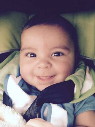 Oh Baby it's Spring! Baby Photo Contest Photo, Roberta Brandau of Sussex " Noah Quintero is a sweet and very happy little boy."