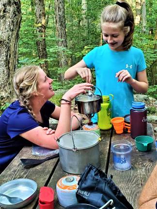 Girl Scout Troop earns trailblazing and primitive camper badges