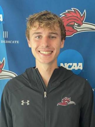 Kevin Bramley, a freshman on the roster of the Ramapo College men’s cross country program this fall.