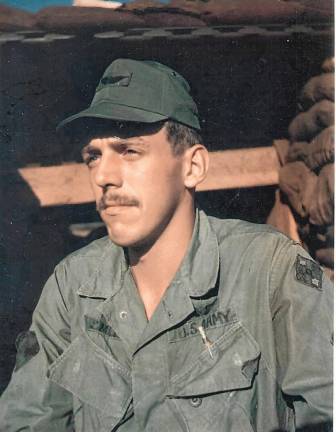 Proud of their service Steve Smith in Vietnam.