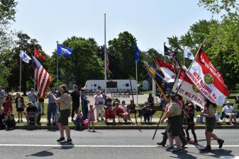 WMP1 Residents watch the Memorial Day parade Monday, May 29 in West Milford. (Photos by Rich Adamonis)