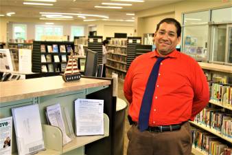 [West Milford Township Library Director Ricardo Pino. Charles Kim photo]