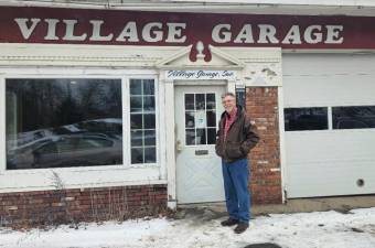 Bruce Taylor, owner of Village Garage, plans to retire and close the auto-repair shop after 42 years in business. (Photo by Rich Adamonis)