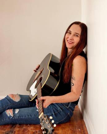 Bands will be rockin’ this week Erika Sherger will perform her indie-folk and Americana tunes Thursday, Aug. 17 at the Vreeland Store in West Milford. (Photo courtesy of Erika Sherger)