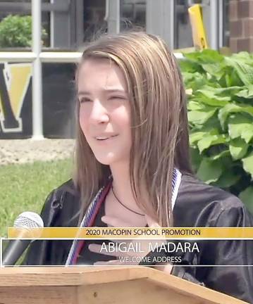 Macopin staff make Eighth Grade Promotion special Abigail Madara