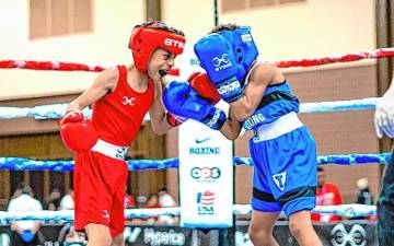 The pee-wee boxing rounds will last 1.5 minutes each. (Photo courtesy of USA Boxing)
