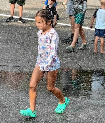 Photos: Wetdown of ladder truck in Jefferson Photos: Wetdown of ladder truck in Jefferson