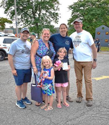 Community gathers for National Night Out The Seibert family, from left: Jonathan, Kristen and their two daughters.