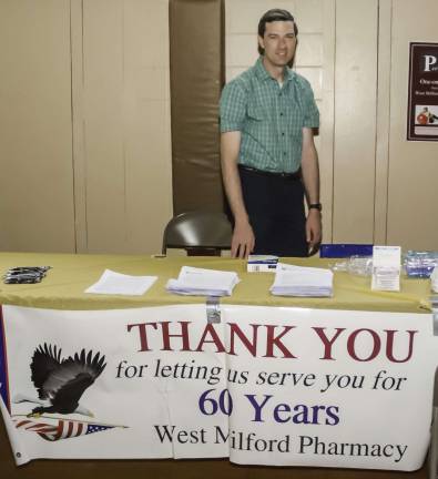 Staying healthy The West Milford Pharmacy has been in town serving residents for 60 years. Pharmacist John Wesdyk was on hand to discuss drug interactions and drug safety.