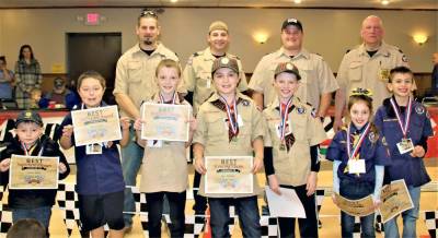 Elks Club hosts Scouts annual Pinewood Derby at lodge