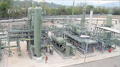A compressor station, from Empower NJ's Tennessee Gas Pipeline Virtual Town Hall. West Milford Messenger file photo.