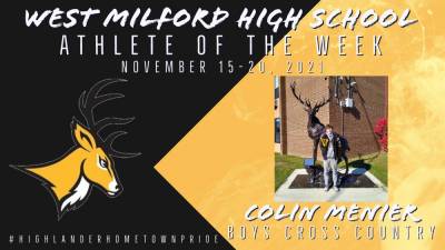 Congratulations to our Athlete of the Week for Nov. 15-20