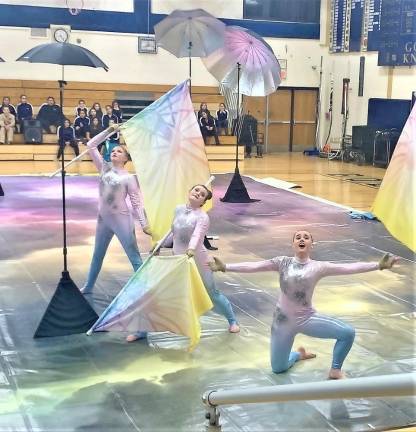 Highlanders Indoor Color Guard begins season undefeated