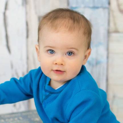 Oh Baby it's Spring! Baby Photo Contest Photo, Ashley Wheeler of West Milford Jaxson Chance Wheeler, 8 months old.