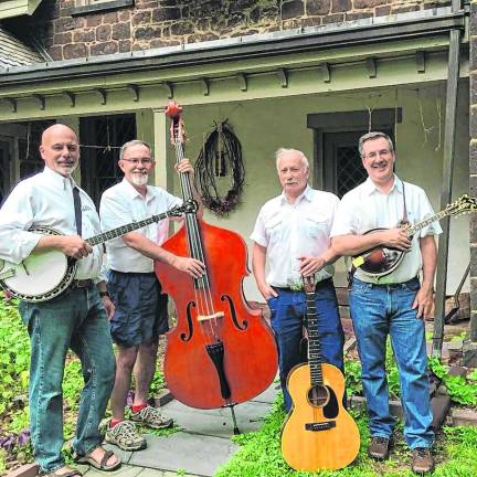 Rock ‘n’ roll and a bit of bluegrass Growing Old Disgracefully will play Friday, April 5 at the Vreeland Store in West Milford. (Photo courtesy of Growing Old Disgracefully)