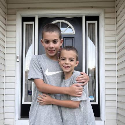 First day of school in West Milford Joey and Jason take on sixth and fourth grade, respectively.
