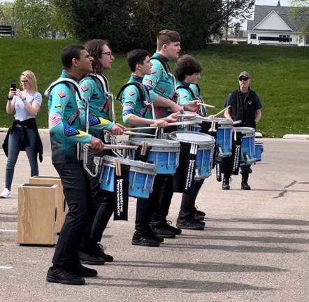 Indoor percussion competition today