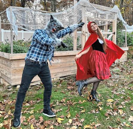 Photos: Ready for trick-or-treating Ryan and Maggie Patscher of West Milford. (Photo courtesy of Magda Patscher)