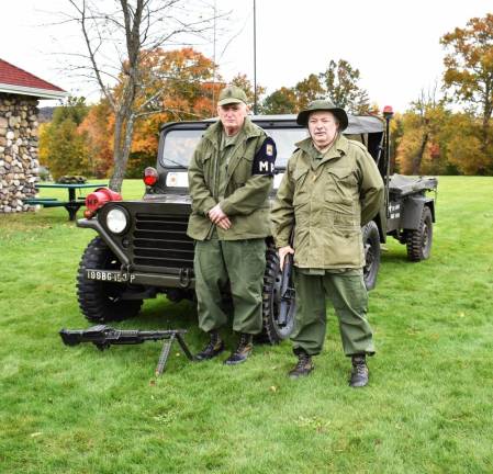 Kenneth Le Soine, left, and Darryl Henkel were members of the 199th Light Infantry Brigade, a highly effective and decorated unit in the Vietnam War.